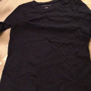 American Eagle Long sleeve black shirt NWT SIZE MEDIUM